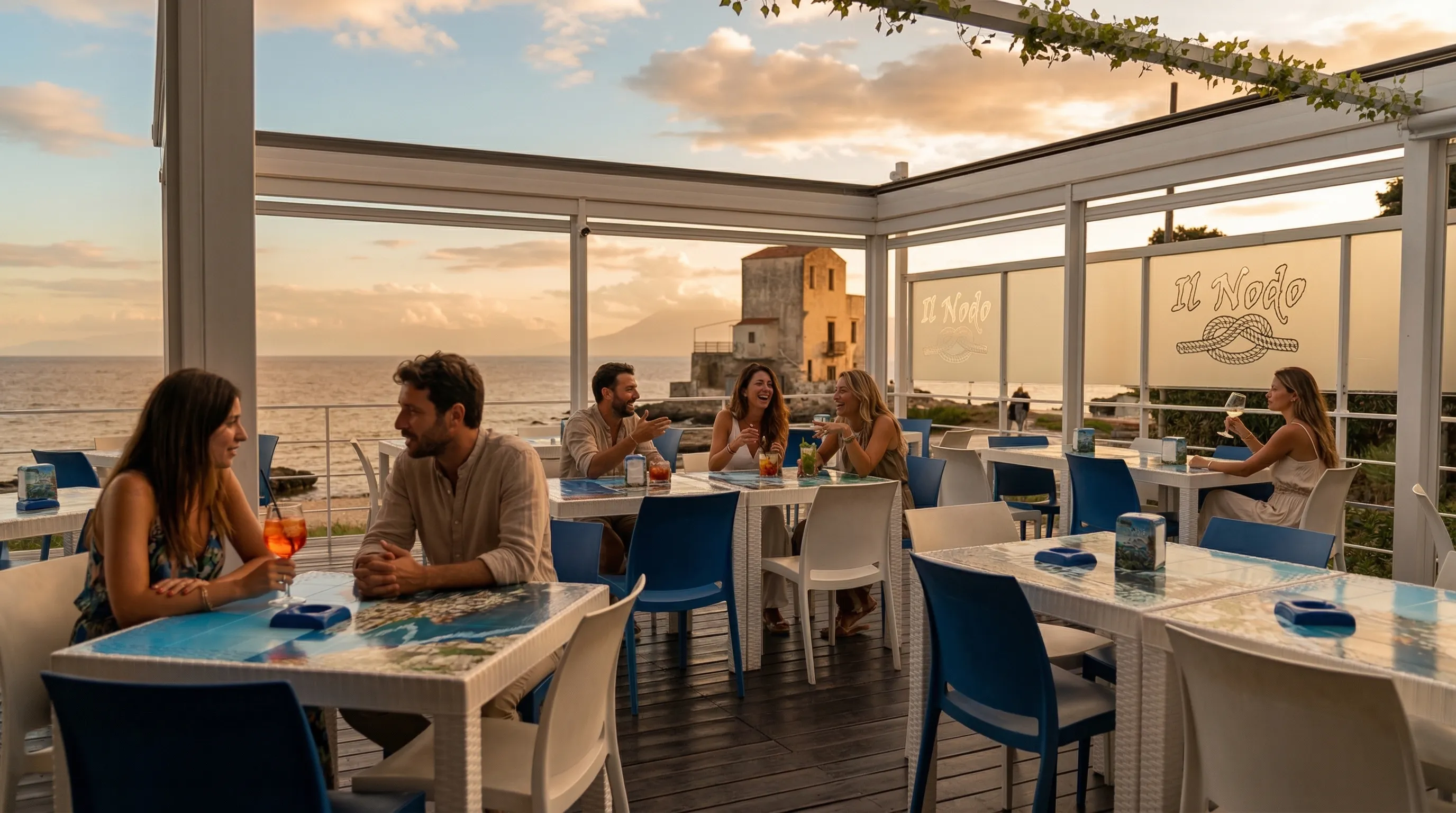 Vista tramonto Il Nodo